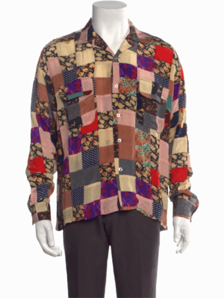 Hari Patchwork Printed Shirt