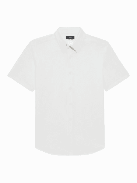 Irving Shirt in Structure Knit