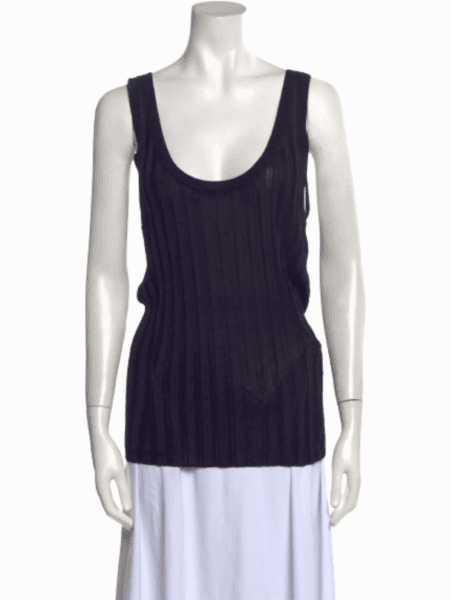 Scoop Neck Sleeveless Top