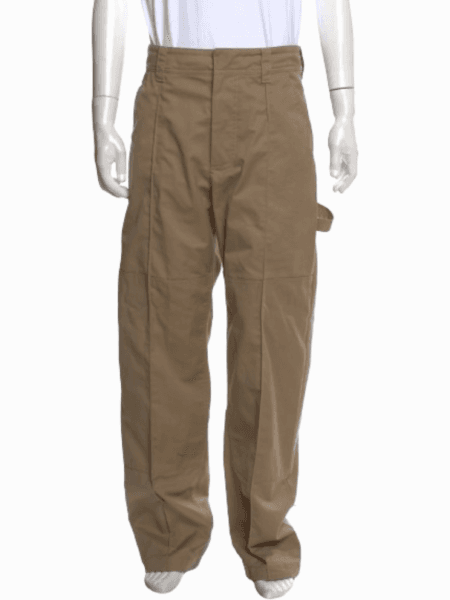 Pleated Worker Pants