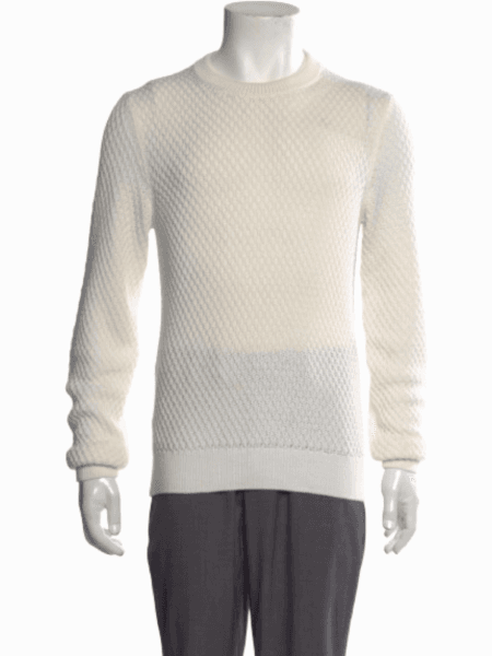 Virgin Wool Crew Neck Sweater