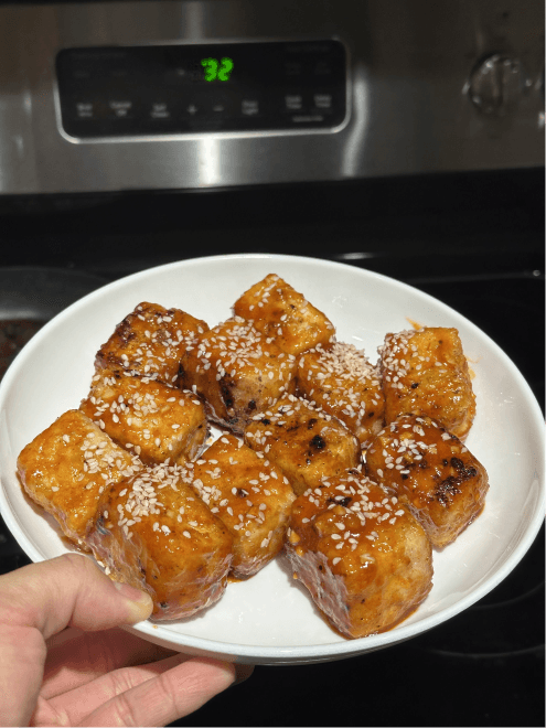 Crispy Gochujang Tofu