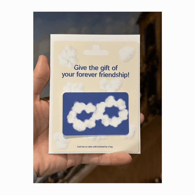 give the gift of forever friendship